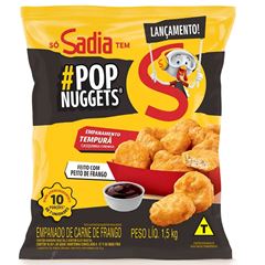 Mini Chicken Frango Sadia Pop Nuggets 1,5KG