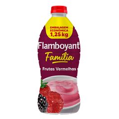 Bebida Láctea Flamboyant Família Frutas Vermelhas 1,25kg