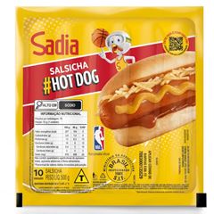 Salsicha Hot Dog 500G Sadia