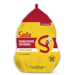Frango Congelado Temperado Sadia 13,5kg PV (Caixa com Aproximadamente 13,5kg)