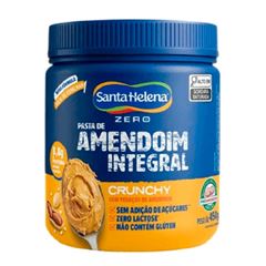 Pasta de Amendoim Integral Crunchy 450g Santa Helena