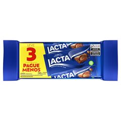 Chocolate ao Leite Lacta Multipack 240g