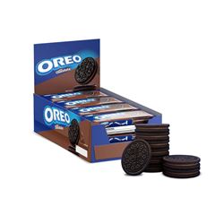 Biscoito Recheado Oreo Chocolate - Display com 8 unidades de 36g