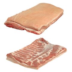 Barriga Suína sem Osso com Pele Frivatti PV (Peça com Aproximadamente 5kg)