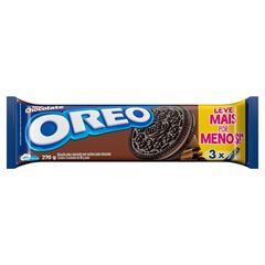 Biscoito Recheado Oreo Chocolate Embalagem Econômica Multipack 270g
