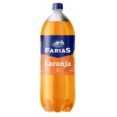 Refrigerante Farias Laranja 2 Litros - Pacote com 6 unidades