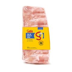 Costela Suína Sadia Tira In natura PV (Peça com Aproximadamente 1kg)